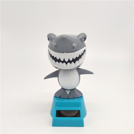 Grå-Shark Soldipper nickar Paparazzi tecknad docka barn gåva Cross - Border Interior Creative inuti bil Tillbehör