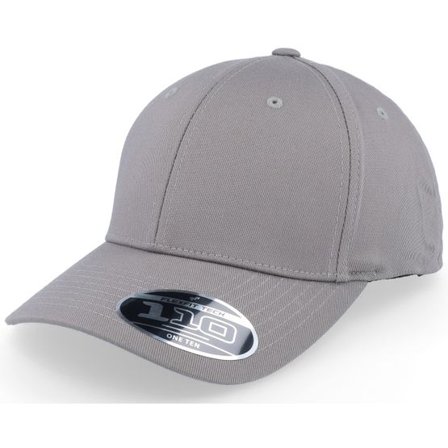 Flexfit - Grå adjustable Keps - Grey 110 Adjustable @ Hatstore