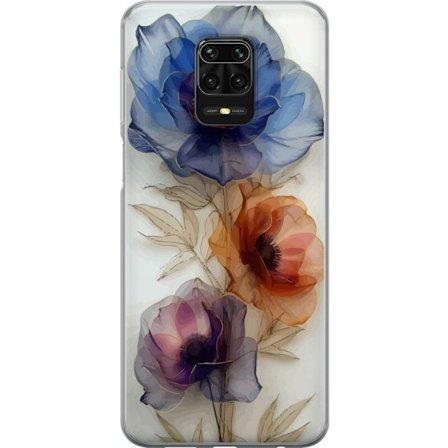 Mobilskal till Xiaomi Redmi Note 9S med Silkesblommor