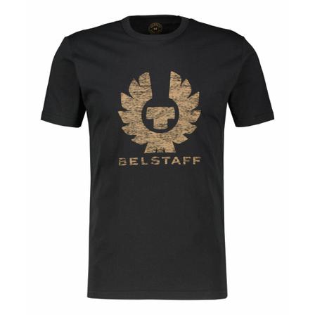 Belstaff, T-Shirt Coteland 2.0 Czarny, Mężczyzna, Rozmiar: XL