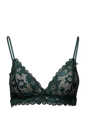 Marilyn Bra 6356 Lingerie Bras & Tops Soft Bras Triangle Bras Grønn Samsøe Samsøe
