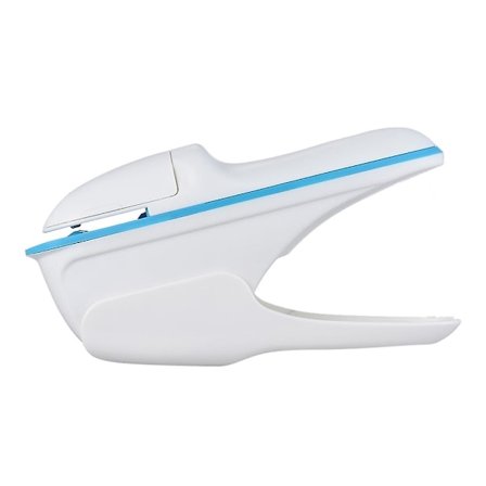 Håndholdt Mini Sikker Stiftemaskin uten Stifter Stiftfri Stifteløs 7 Ark Kapasitet for Papir Bindi