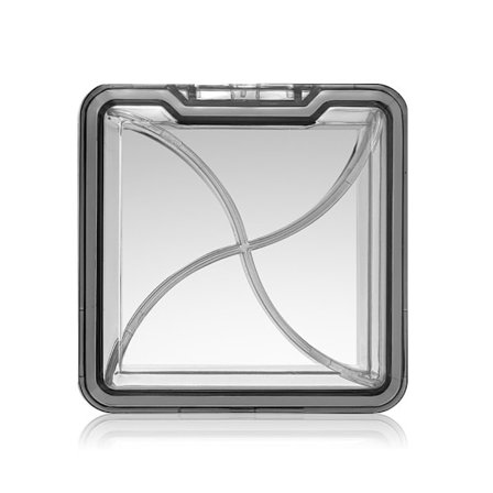 Muovinen matkapillerirasia, vedenpitävä korujen säilytysrasia HARMAA