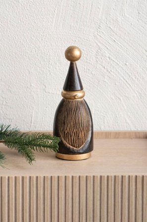 Zelected by Houze - Koriste Lumiukko grand - Ruskea - Koriste-esineet - - Homeroom