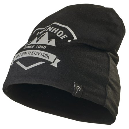 Ivanhoe Underwool Hat Shield Reflex Unisex beanies Black OneSize