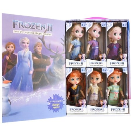 4,5 tommers lommeprinsesse dukker jenter lekesett med kjoler mote kongelig samling leker for barn 3 år og oppover 4,5 tommers dukke gaveeske