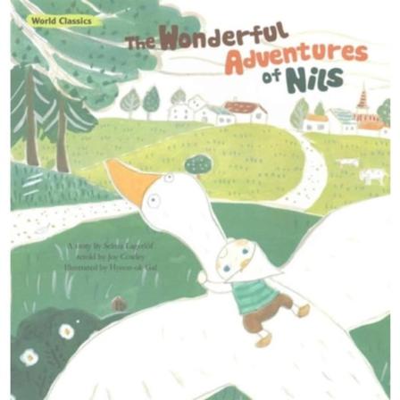 The Wonderful Adventures of Nils (häftad, eng)