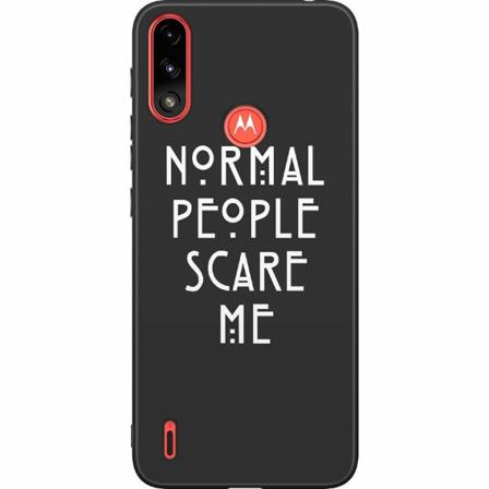Motorola Moto E7i Power Svart Skal Normal