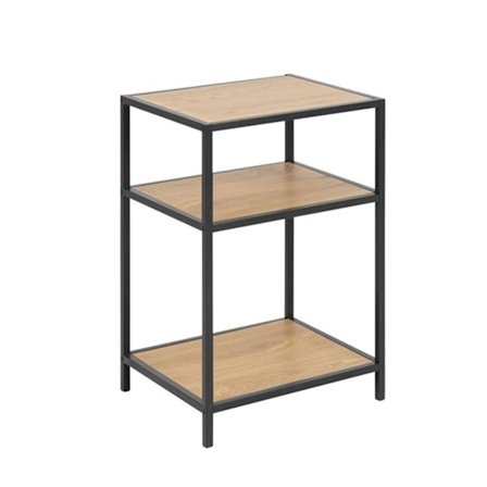 Sidebord SEAFORD 42x35xH63cm, eik