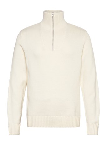 Jorfrederiksberg Knit Half Zip White Jack & J S