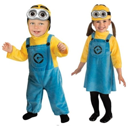 Anime Minion Full Family Cosplay Costume Boy Girl Dress Jumpsuits girl j