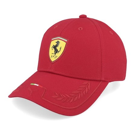 Formula One - Motor Vermelho adjustable Boné - Ferrari F1 25 Italian Puma Dark Cherry Adjustable @ Hatstore