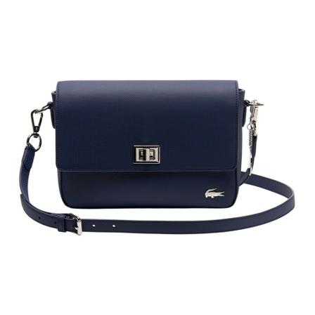 Lacoste Dailly Classic , Blauw , Dames , Maat: ONE Size Schoudertassen