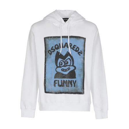 Dsquared2 Sweater Hvid, Herre, Størrelse: M