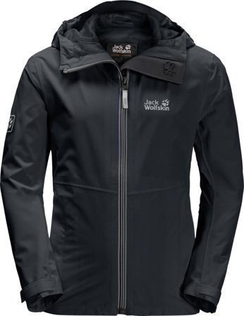 Jack Wolfskin Jwp Shell Kids Children shell jackets Grey 104