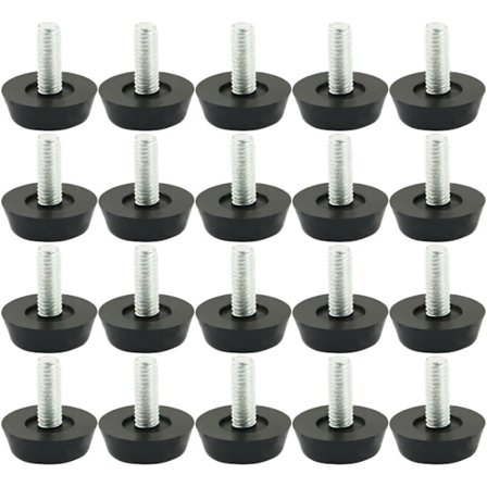 20 kpl Säädettävät huonekalujen säätöjalat Säädettävä jalka Huonekalutyyny Pöydän jalka Tuolin pohja Lattiasuoja Ruuviliuku