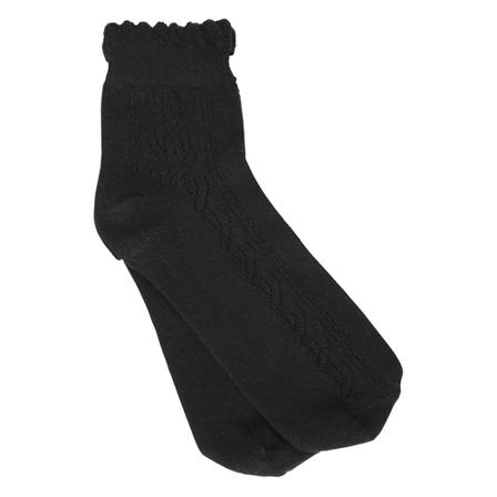 Moshi Moshi Mind lilylace socks Sort, Dame Strømper