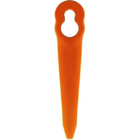 Pakke med 100 kniver kompatibel med Stihl Polycut 2-2 Polycut 3-2, Fsa 45 Fsa 57 Fse 52 Edger, Plastkniver for Stihl trådløs kantklipper