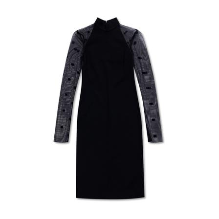 Givenchy Long-sleeved Kjole Sort, Dame