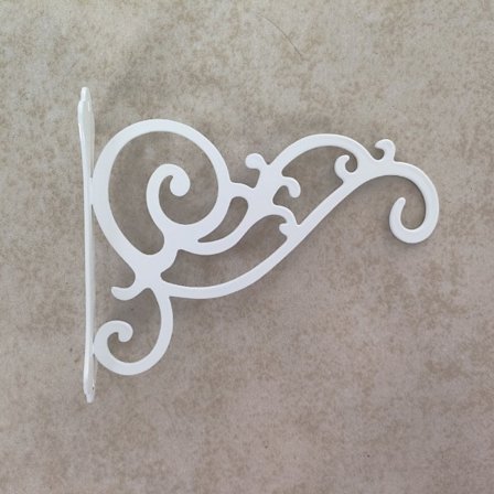 Koristekoukku Rautakoukku VALKOINEN M