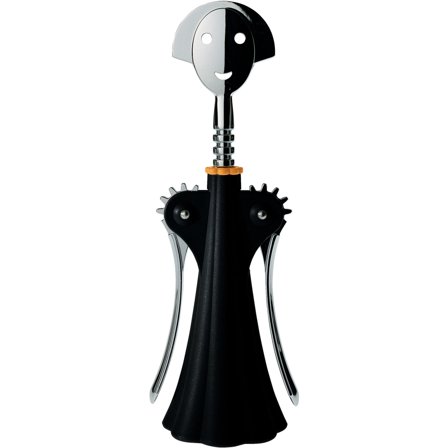 Alessi Anna G Korkskruv Svart | Dukning & Servering > Vin & Bar > Öppnare > Korkskruv | Bagaren och Kocken