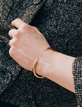 Edblad Crest Bangle - Gold - ONE SIZE