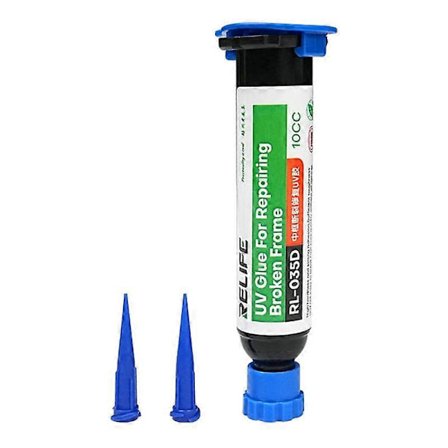 RELIFE RL-035D 10ml UV-lim för reparation av trasiga ramar, starkt vidhäftande lim