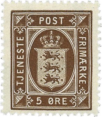 Danmark 1923 - Tjenestemærke AFA 18 - Postfrisk