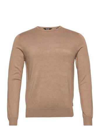 Onswyler Life Ls Crew Knit Brown ONLY & SONS