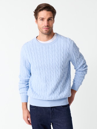 Jean Paul - Michel genser - Herre - Blå - Gensere - L