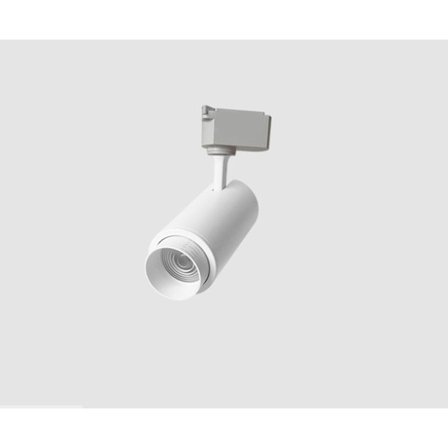 Fokus Sporlys, COB Zoom Spotlight, Væg Baggrund Indkøbscenter Spotlight, Skinne Spotlight (4000K Neutral Lys, 30W Hvid Skal Fokus),