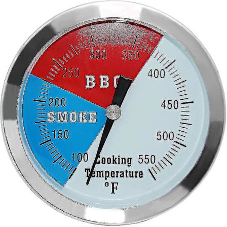 Kulgrill Temperaturmåler, Nøjagtig Bbq Grill Røgeovn Termometer Udskiftning Til Oklahoma Joe's Røgeovne, Og Røgeovn Trækul (FMY)
