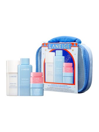 Laneige Hydration to Go Set cont.: Water Bank Gentle Gel Cleanser 80 ml + Cream Skin Cerapeptide Toner and Moisturizer 50 ml + Water Bank Blue 