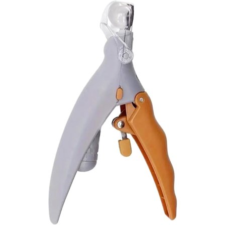 ING Kattenegleklipper med sikkerhetsgrense for kattunger, valper, små dyr, kaniner, ergonomisk håndtak, neglesaks for kjæledyrpleie