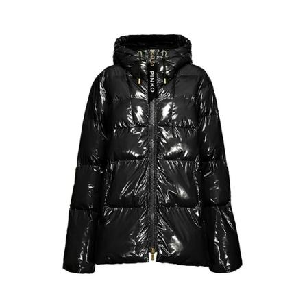 Pinko - Vinterjackor - Svart - Dam - Storlek: Xs, Dam, Storlek: XS