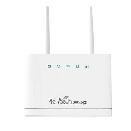 R311pro trådløs router - 4g/5g Wifi, 300mbps, simkort, Eu-stik