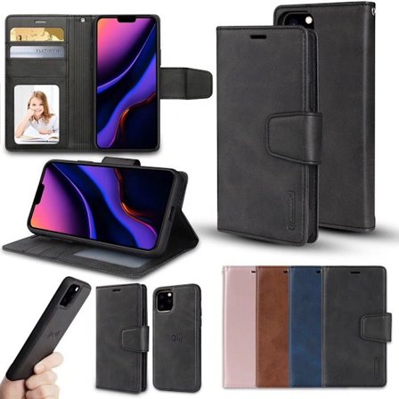 iPhone 12/12Pro - 2-1 Smidigt Plånboksfodral