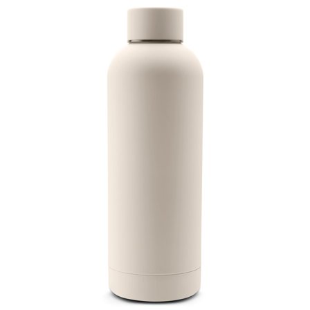 Water Bottle | 500 ml | White Stainless Steel for Men - Gifts for active men