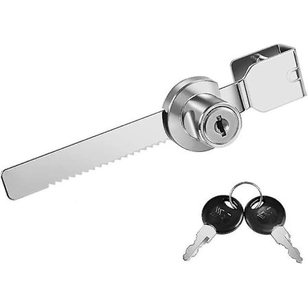 Skåpslåssats med skjutdörrar i glas, nycklar (1 st)