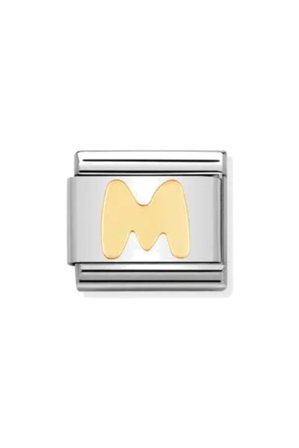 Letter 18k Gold M
