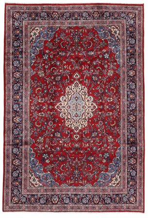 Oriental Hamadan Shahrbaf Rug 210X310 Dark Red/Black Wool