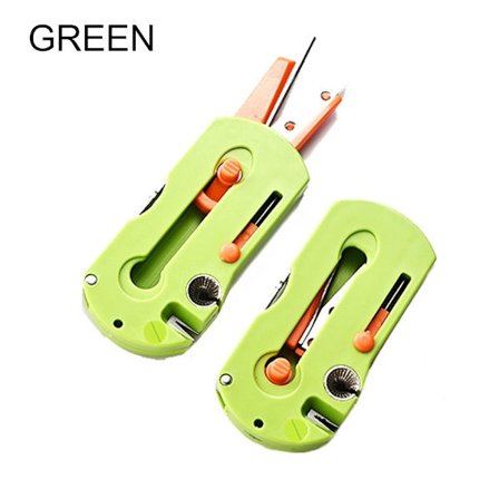 Fisketang Saks fletline Lure Cutter GRØN