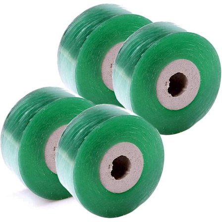 4 rullaa oksastusteippiä, 100M x 2CM, venyvä puun oksastusteippi, kasvien korjausteippi, silmuille, kasveille, kasvien korjaukseen