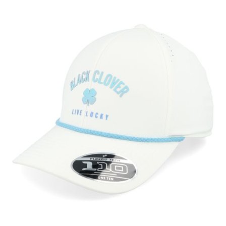 Black Clover - Vit adjustable Keps - Laguna 1 Sky Blue/White 110 Adjustable @ Hatstore