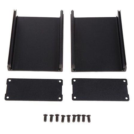Alumiini PCB-instrumenttirasia DIY-kotelo, elektroninen projekti case 100*76*35m
