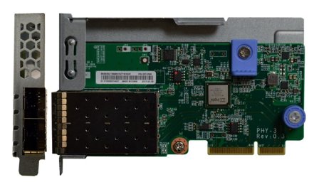 Lenovo ThinkSystem - nettverksadapter - LAN-on-motherboard (LOM) - 10 Gigabit SFP+ x 2