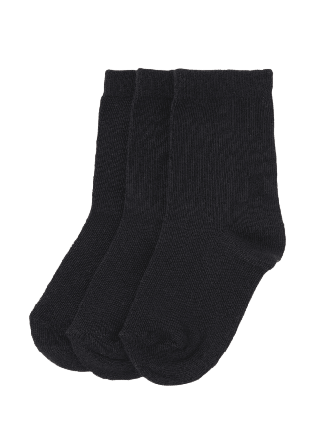 Å KIDS Enfärgade strumpor, 3-pack Strumpor Svart 26/29