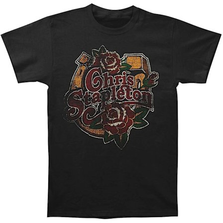 Chris Stapleton Horseshoe Roses T-shirt
