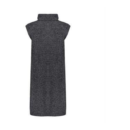 Geisha Spencer long knitwear , Grijs , Dames , Maat: M Truien & Vesten