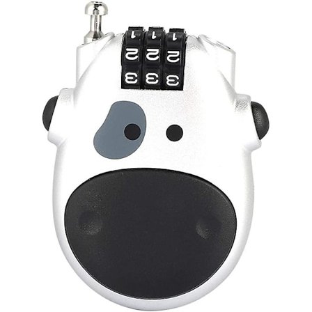 3-numeroinen yhdistelmälukko rattaisiin, polkupyörään, lastenvaunuihin, salasanalla toimiva turvalukko